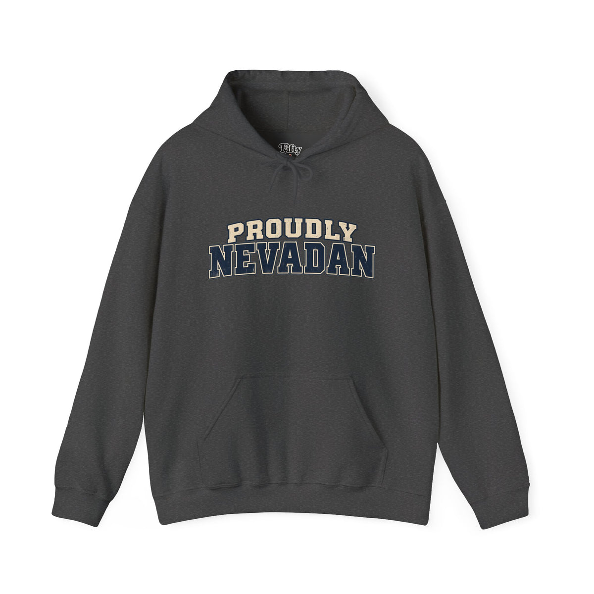 Proudly Nevadan Nevada Unisex Hoodie State Name Graphic