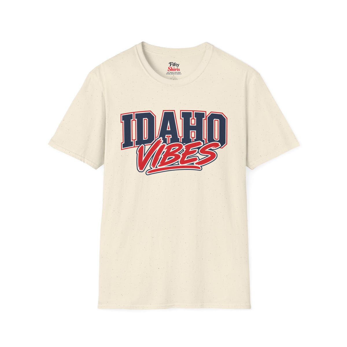 Idaho Vibes Unisex Softstyle T Shirt State Name Graphic Tee
