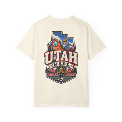 Utah Made Unisex Comfort Color 1717 Streetwear Graphic Tee