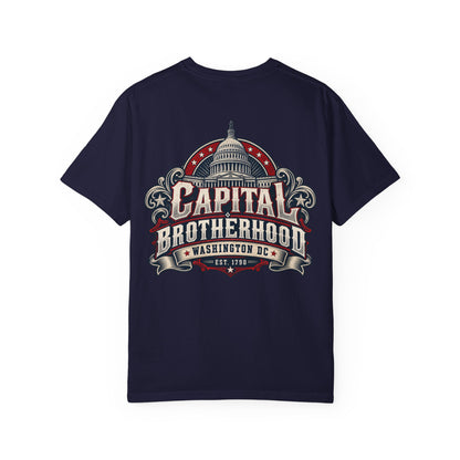Washington DC Capital Brotherhood Unisex Comfort Color 1717 Streetwear Graphic Tee