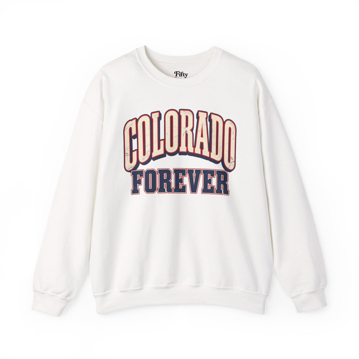 Colorado Forever Unisex Crewneck Sweatshirt State Name Graphic