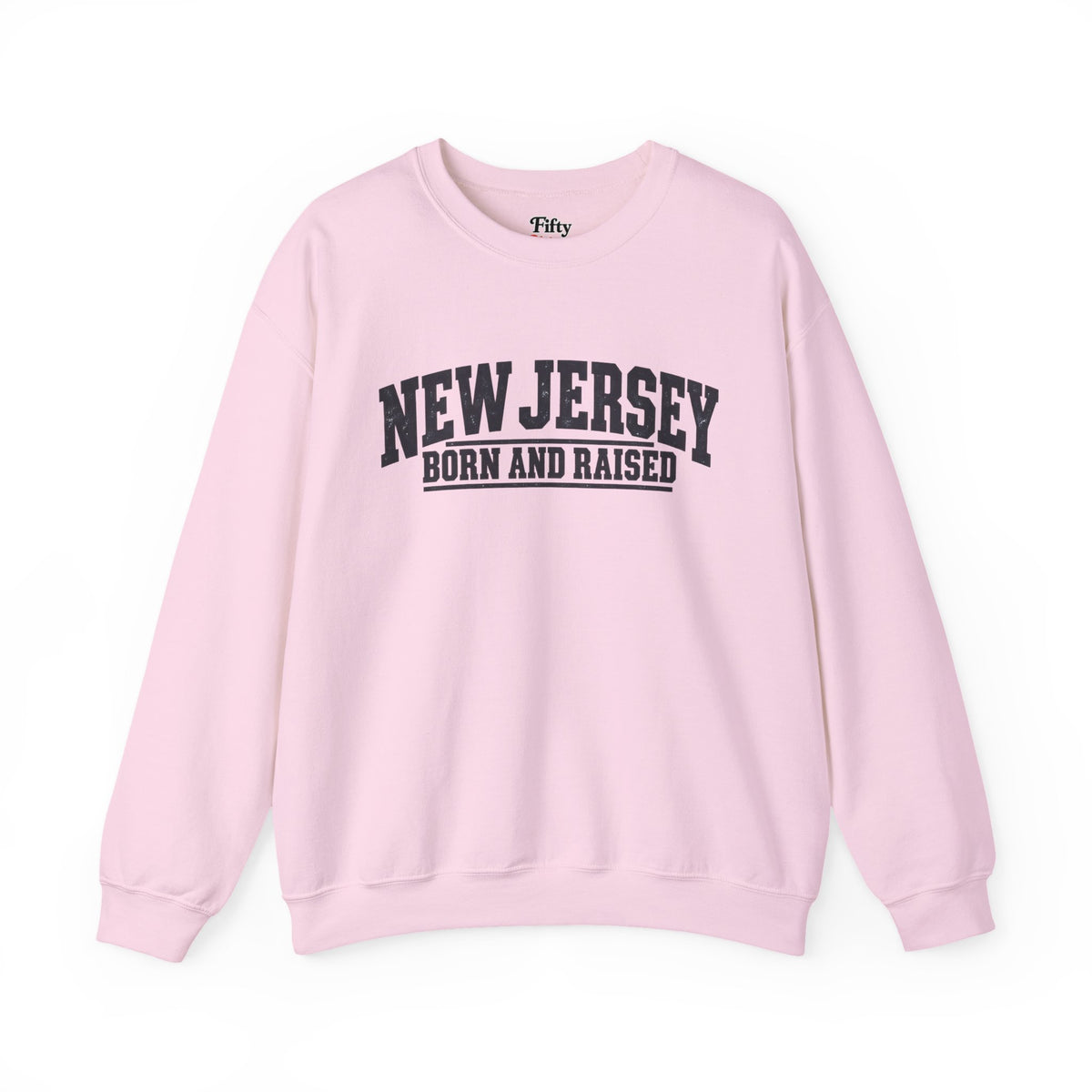New Jersey Born and Raised Rugged Workwear Unisex Sweatshirt Graphic