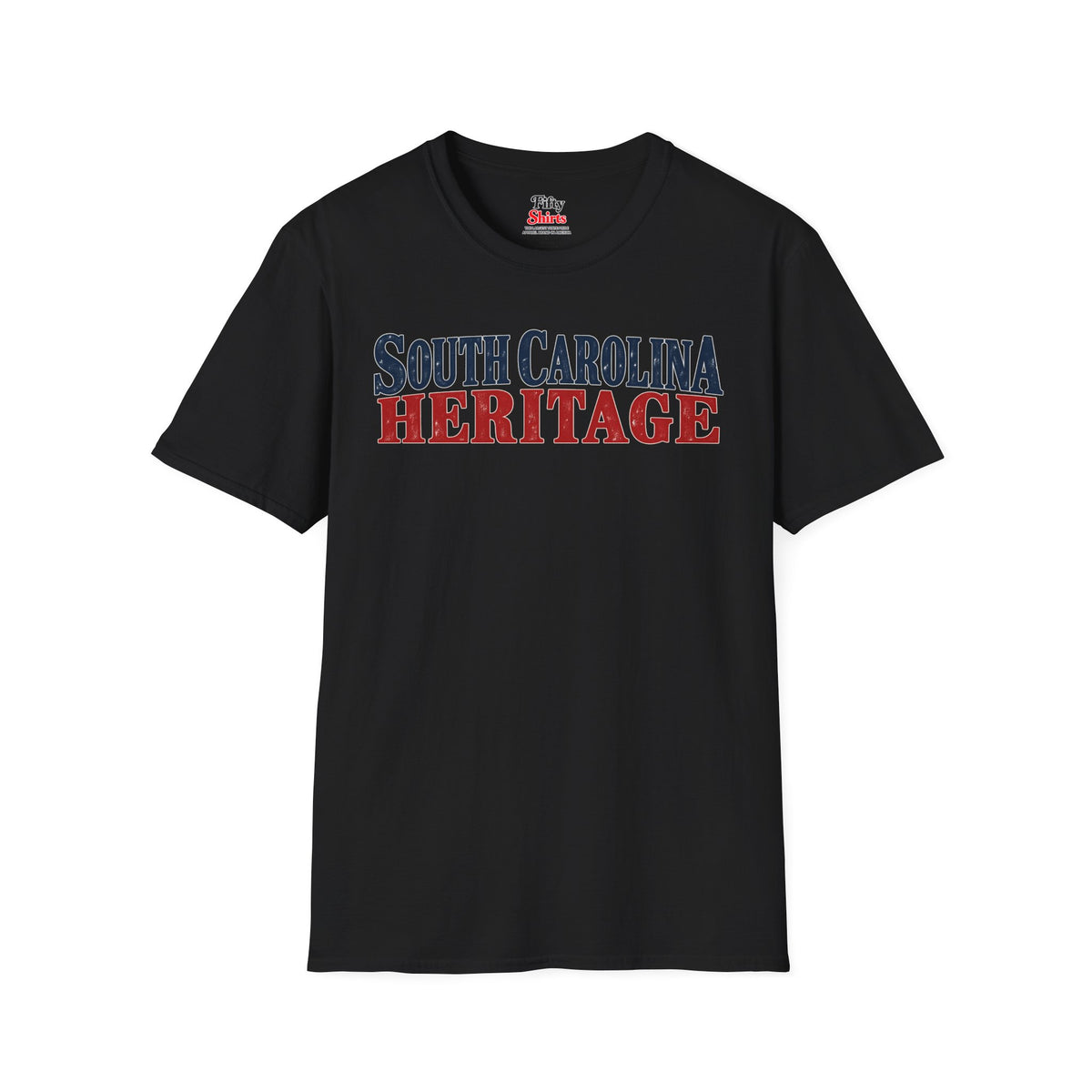 South Carolina Heritage Unisex Softstyle T Shirt State Name Graphic Tee