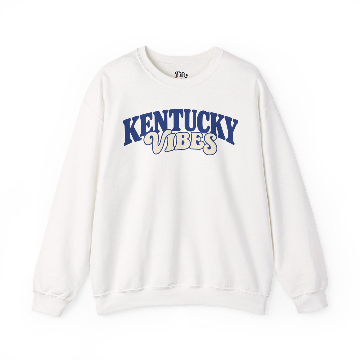 Kentucky Vibes Unisex Crewneck Sweatshirt State Name Graphic