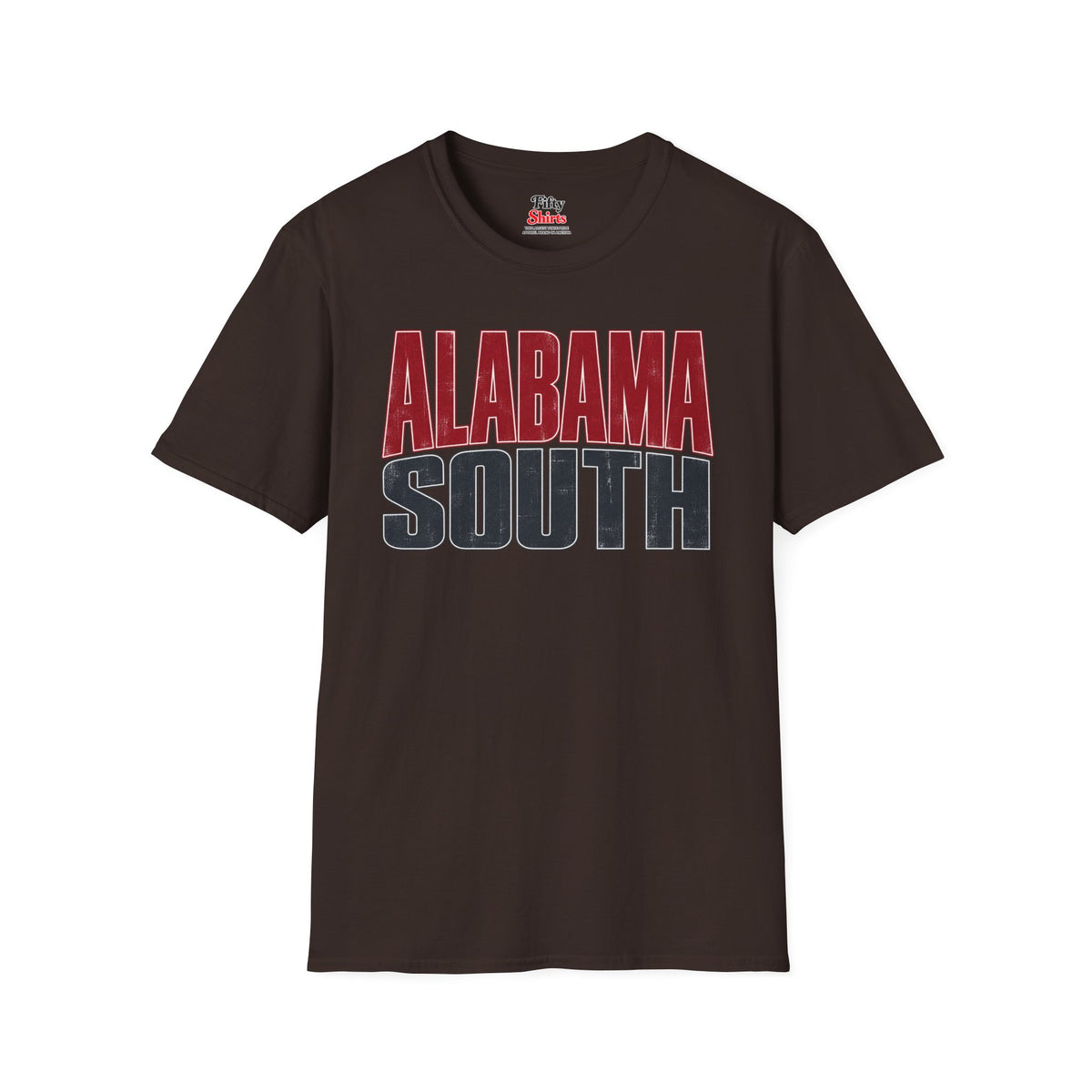Alabama South Unisex Softstyle T Shirt State Name Graphic Tee