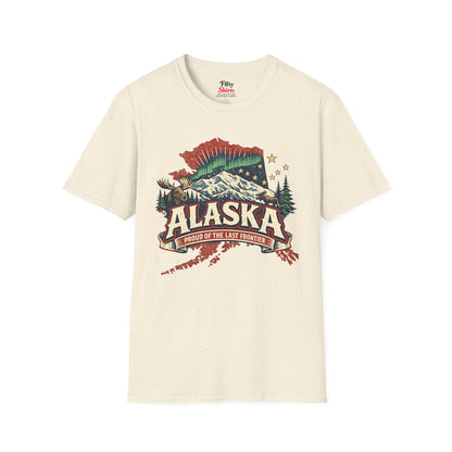 Alaska State Pride Unisex Softstyle T Shirt State Pride Graphic Tee Collections FS03