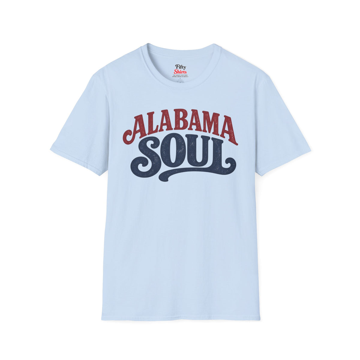 Alabama Soul Unisex Softstyle T Shirt State Name Graphic Tee