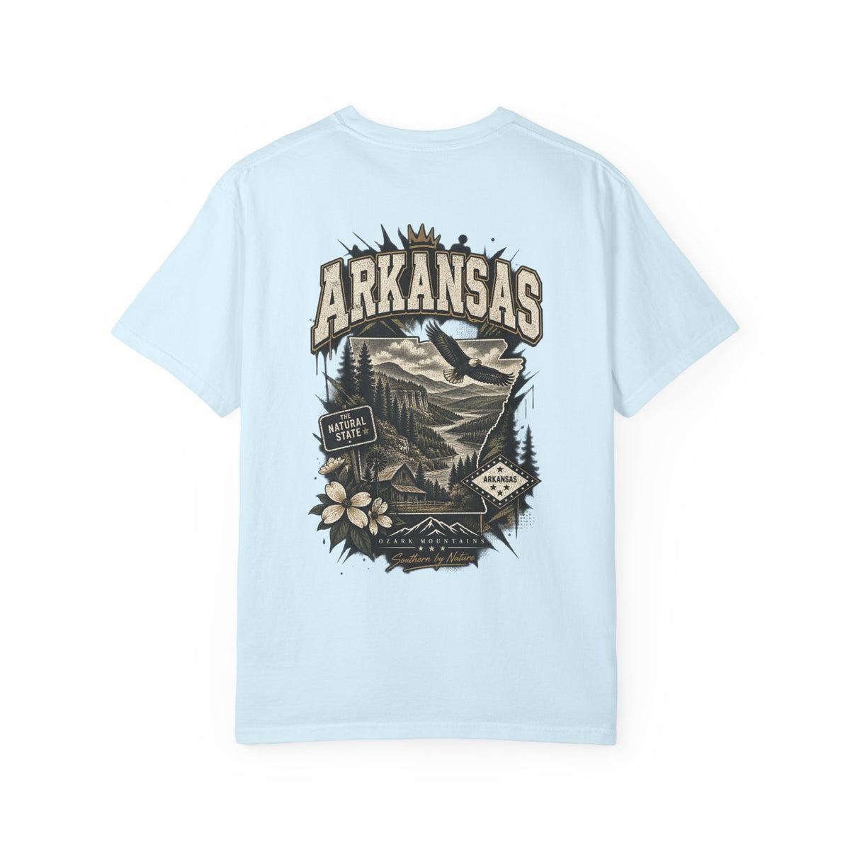 Arkansas Street Culture Unisex Comfort Color 1717 Streetwear Graphic Tee