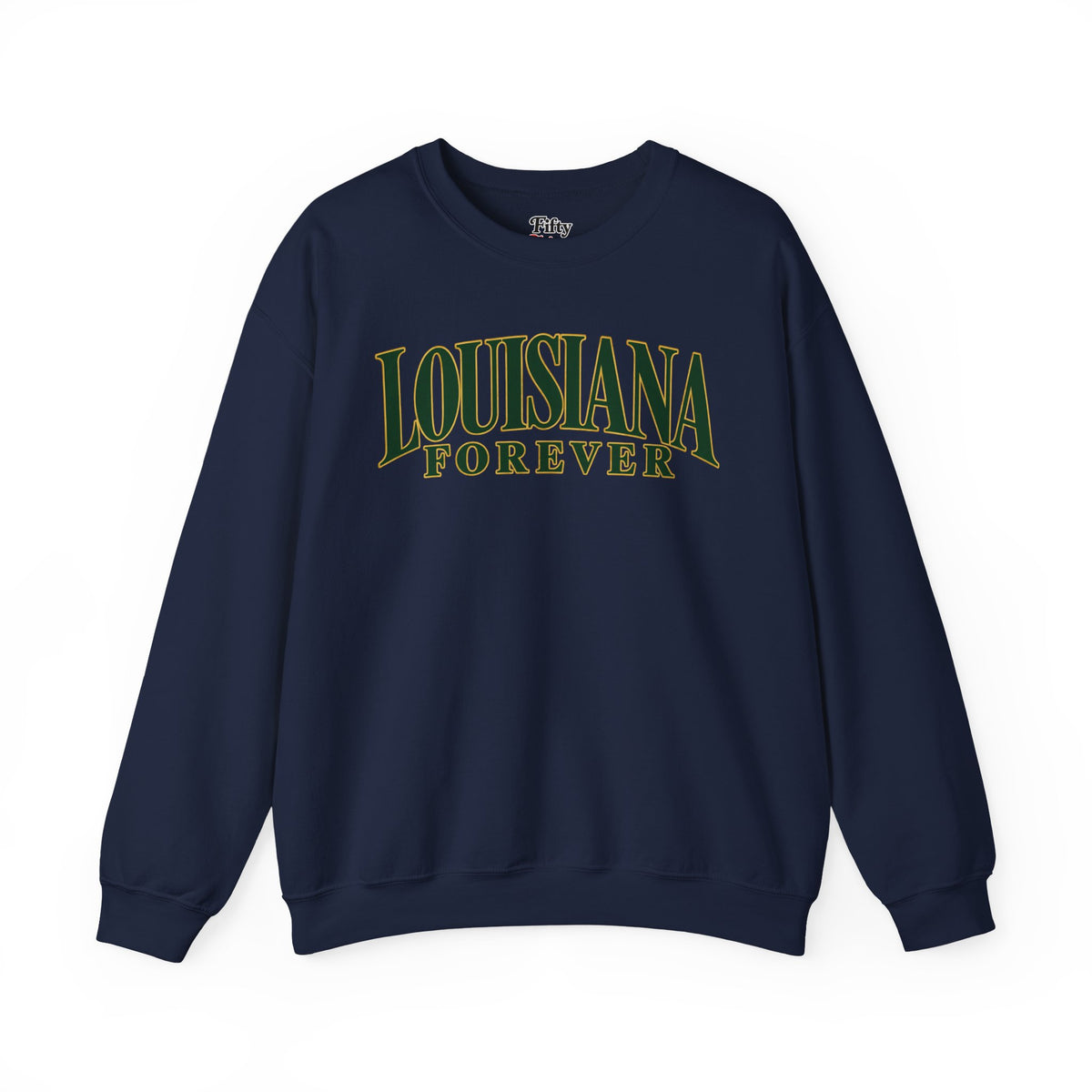 Louisiana Forever Unisex Crewneck Sweatshirt State Name Graphic