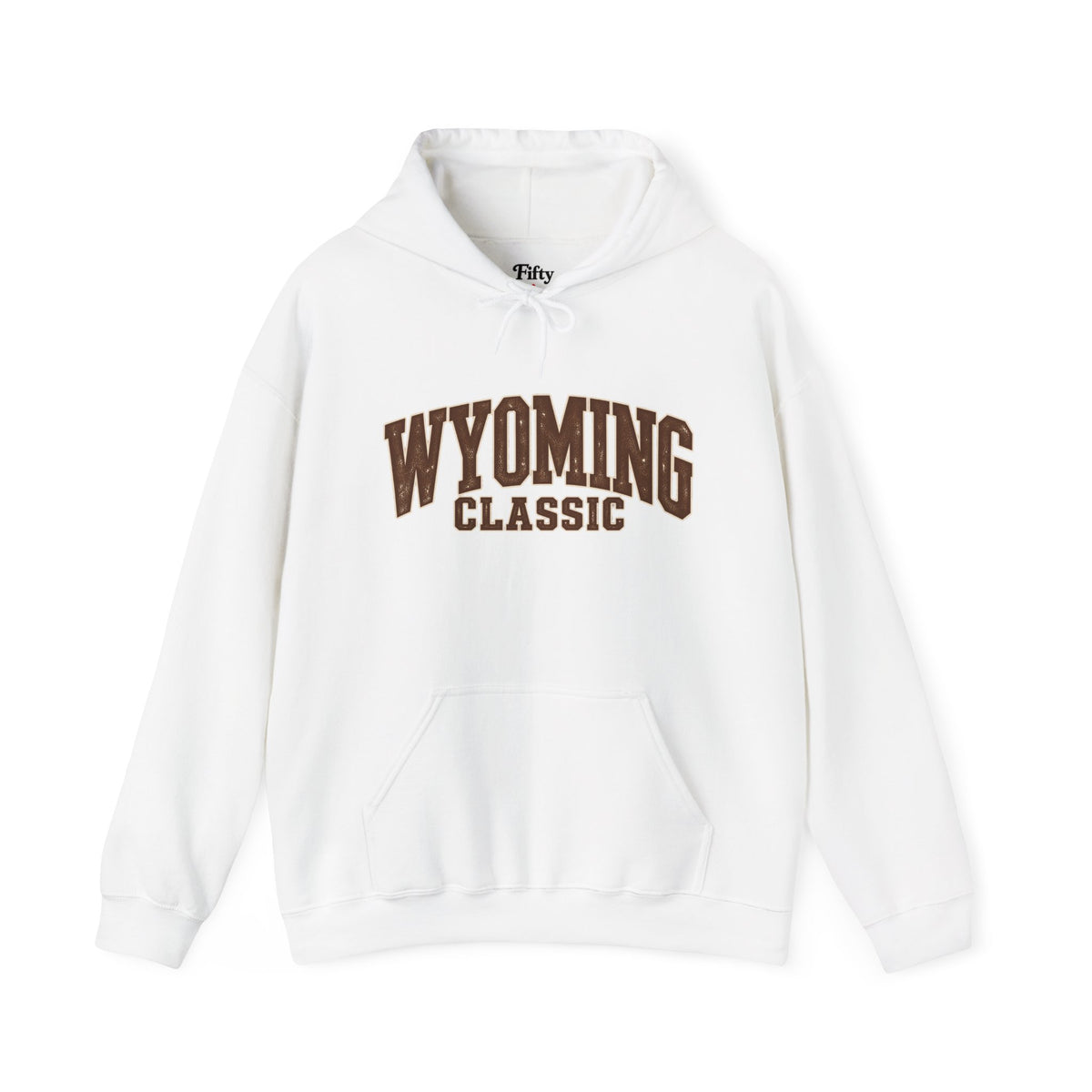 Wyoming Classic Unisex Hoodie State Name Graphic