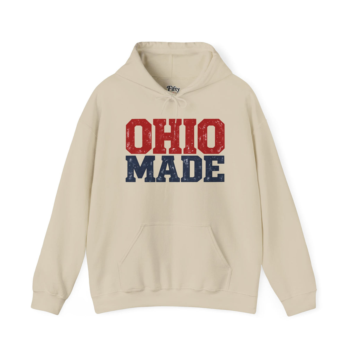 Ohio Made Unisex Hoodie State Name Graphic