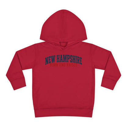 New Hampshire Born and Raised Minimal Heritage Unisex Pullover Fleece Hoodie