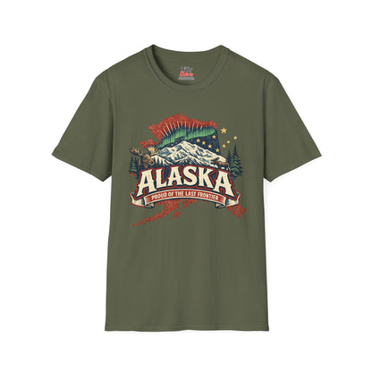 Alaska State Pride Unisex Softstyle T Shirt State Pride Graphic Tee Collections FS03