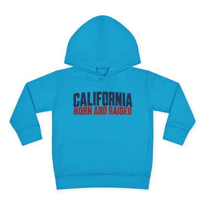 California Born and Raised Workwear Unisex Toddler Pullover Fleece Hoodie