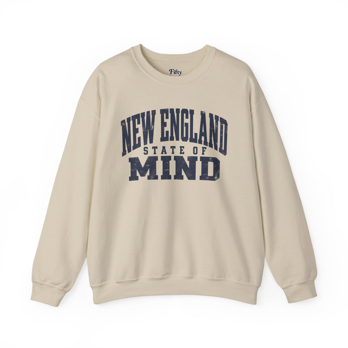 Massachusetts England State of Mind Unisex Crewneck Sweatshirt State Name Graphic