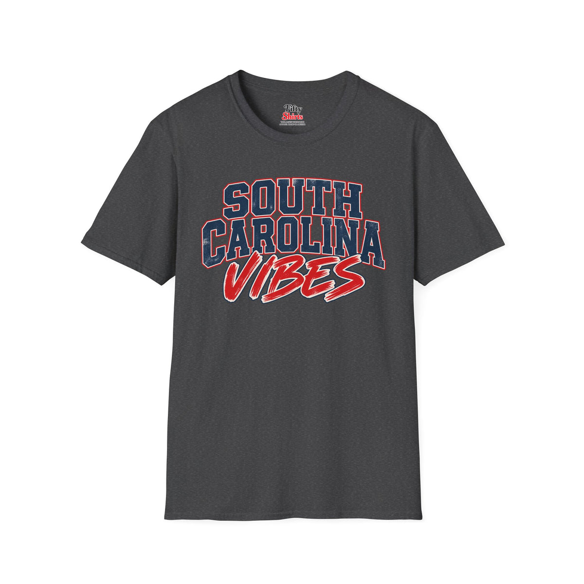 South Carolina Vibes Unisex Softstyle T Shirt State Name Graphic Tee