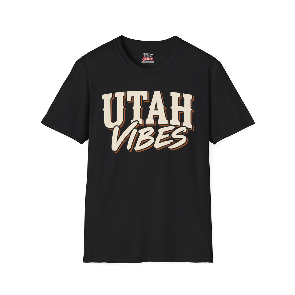 Utah Vibes Unisex Softstyle T Shirt State Name Graphic Tee