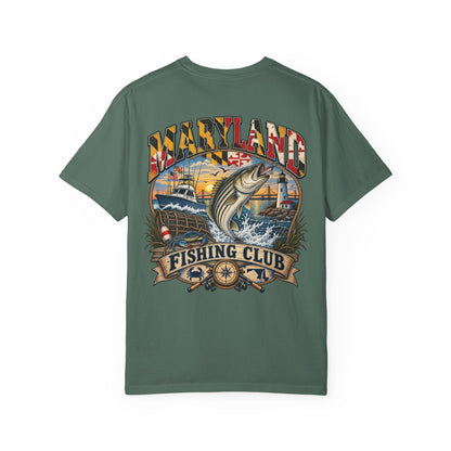 Maryland Fishing Club Unisex Comfort Color 1717 Streetwear Graphic Tee