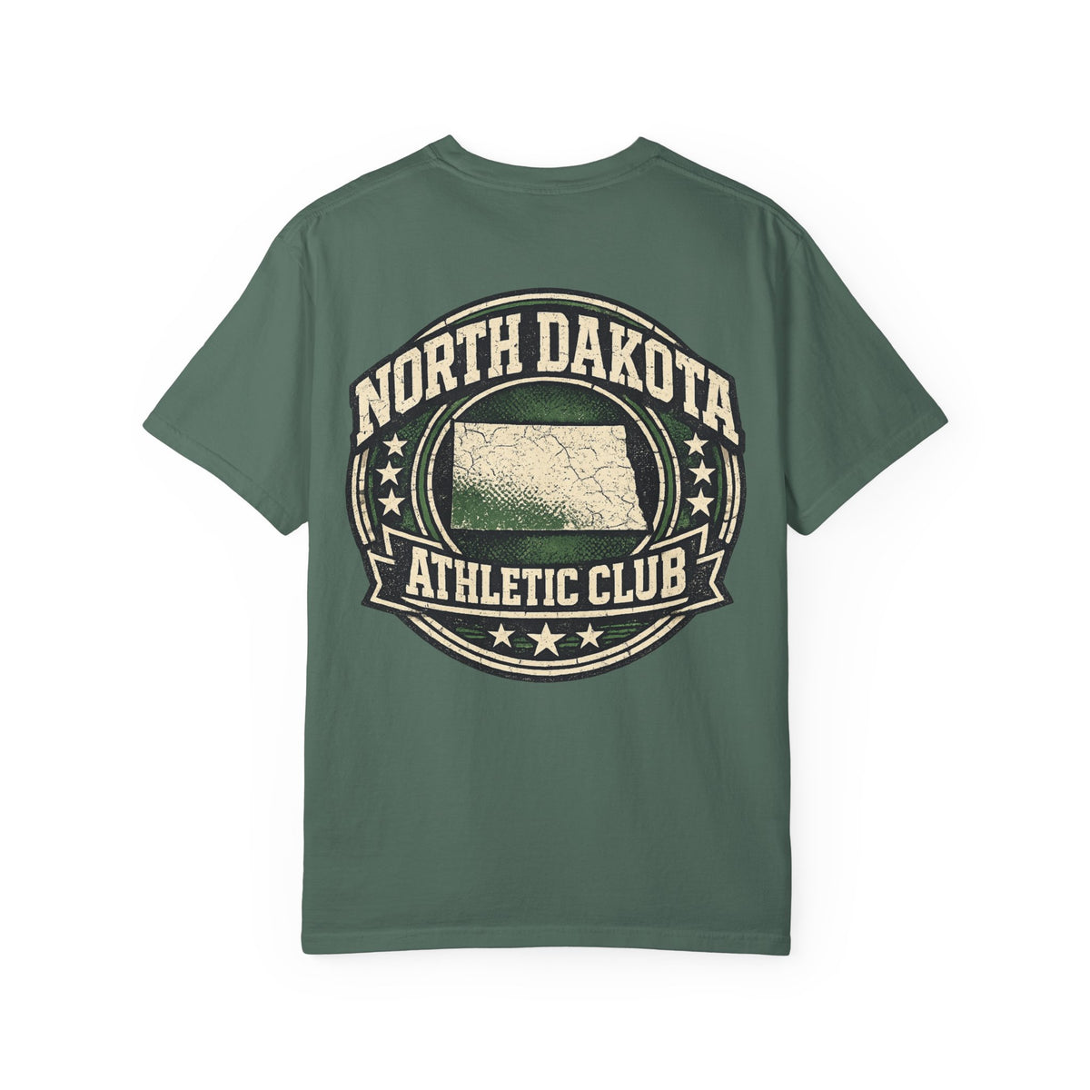 North Dakota Athletic Club Unisex Comfort Color 1717 Streetwear Graphic Tee
