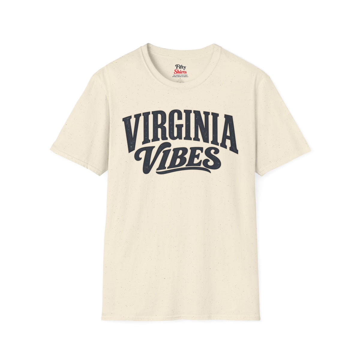 Virginia Vibes Unisex Softstyle T Shirt State Name Graphic Tee