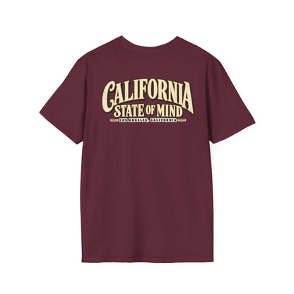 California State of Mind Los Angeles Unisex Softstyle Graphic Tee