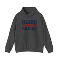 Idaho Born and Raised Bold Americana Unisex Hoodie Graphic