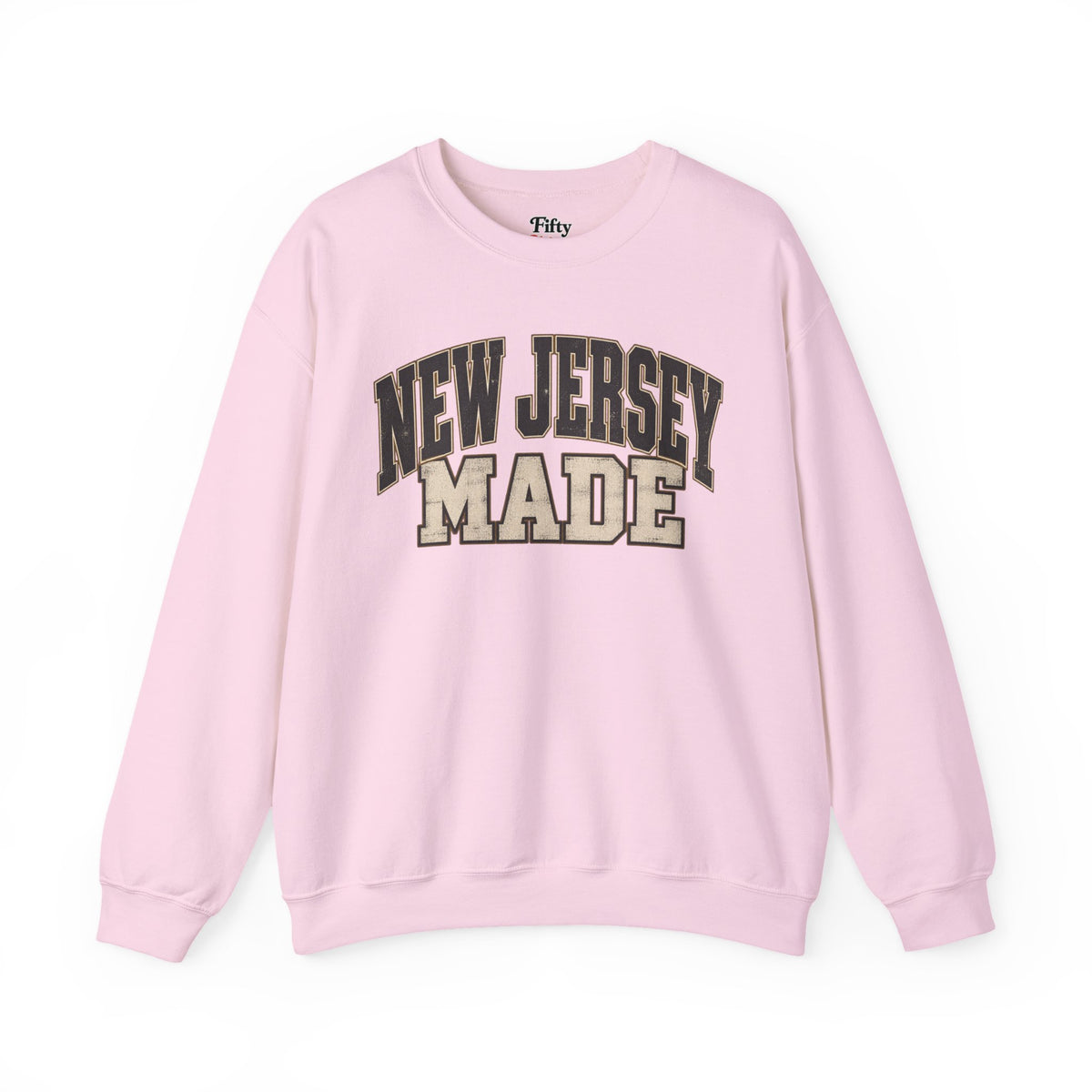 New Jersey made Unisex Crewneck Sweatshirt State Name Graphic