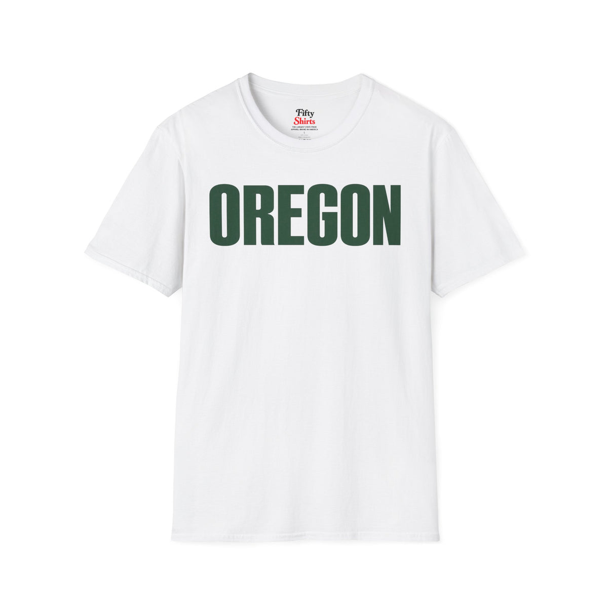 Oregon Unisex Softstyle T Shirt State Name Graphic Tee