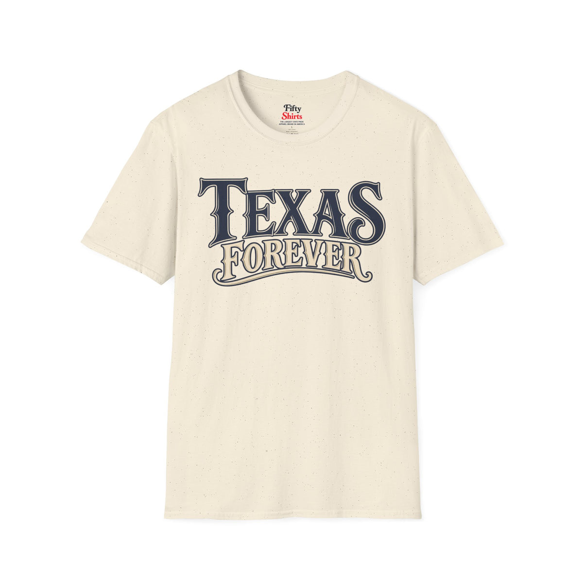 Texas Forever Unisex Softstyle T Shirt State Name Graphic Tee