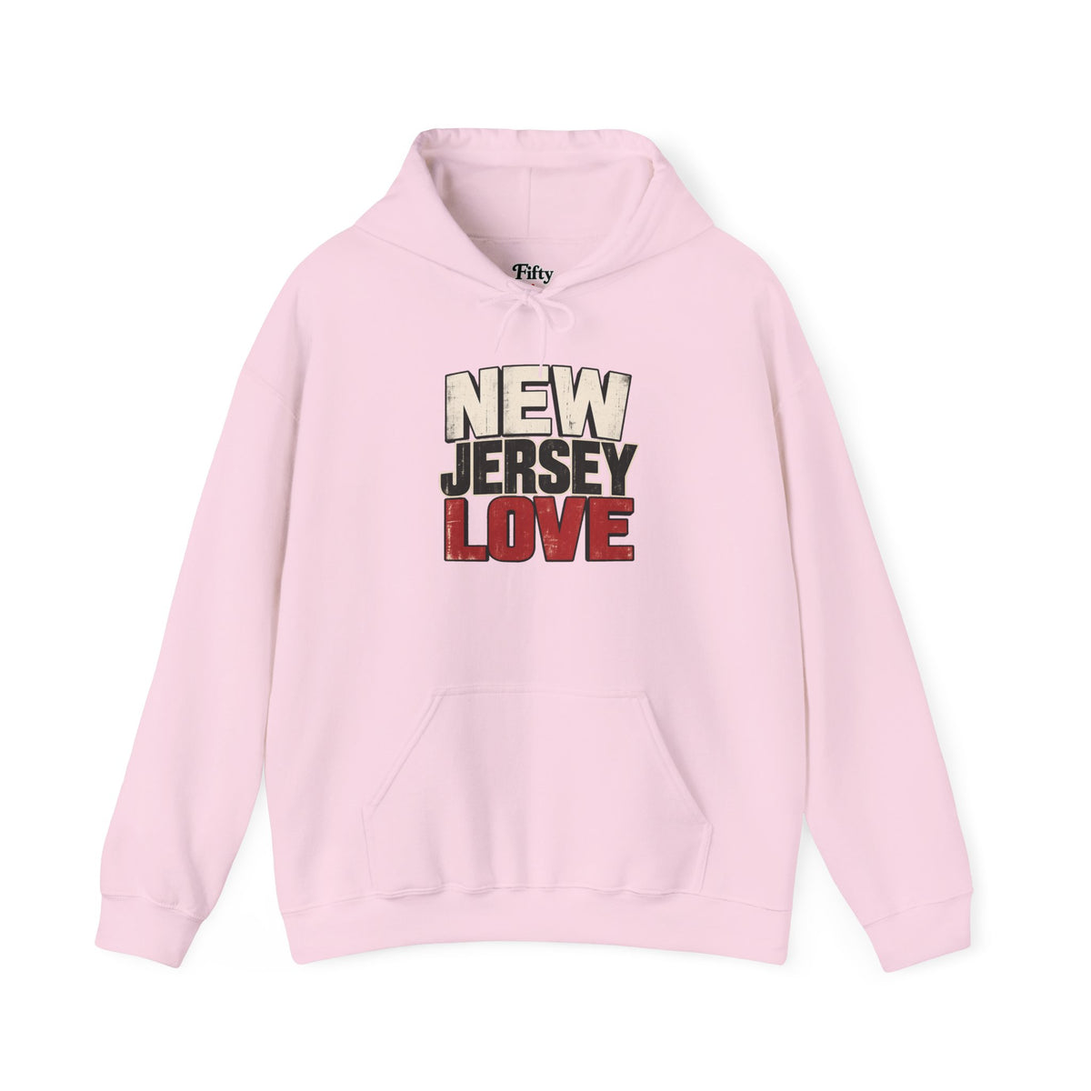 New Jersey Love Unisex Hoodie State Name Graphic