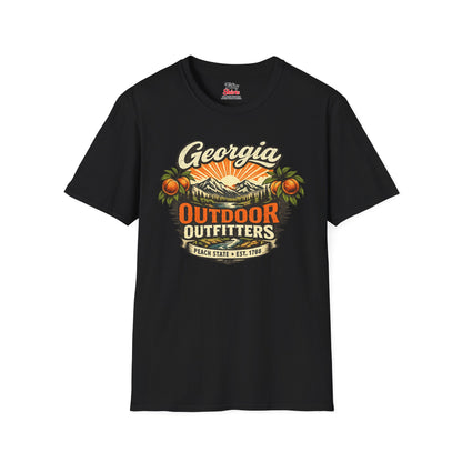 Georgia Outdoor Outfitters Unisex Softstyle T Shirt State Pride Graphic Tee Collections FS03