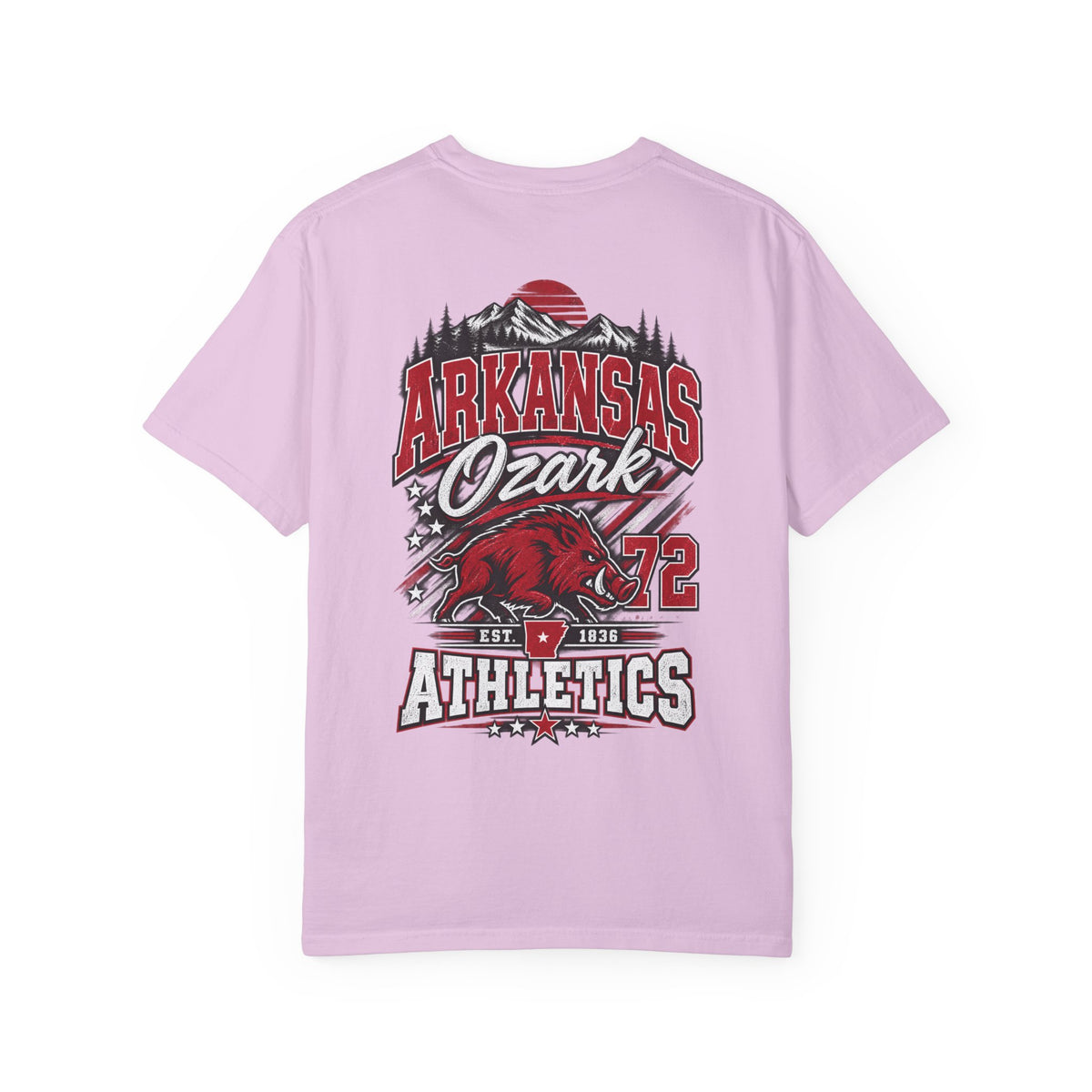 Arkansas Ozark Athletics Unisex Comfort Color 1717 Streetwear Graphic Tee