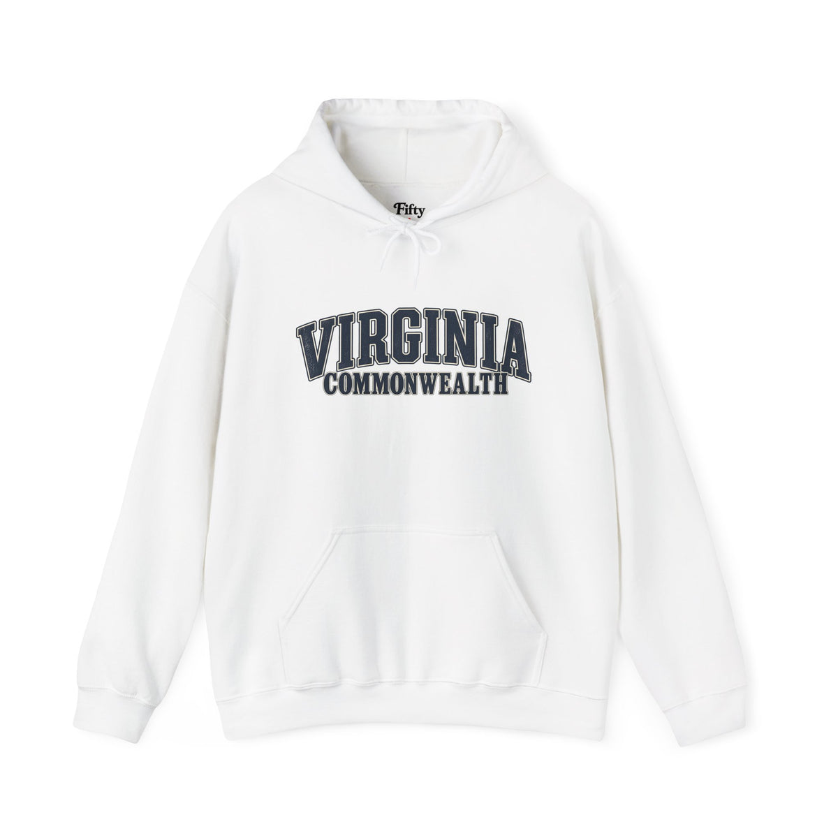 Virginia Commonweatlh Unisex Hoodie State Name Graphic