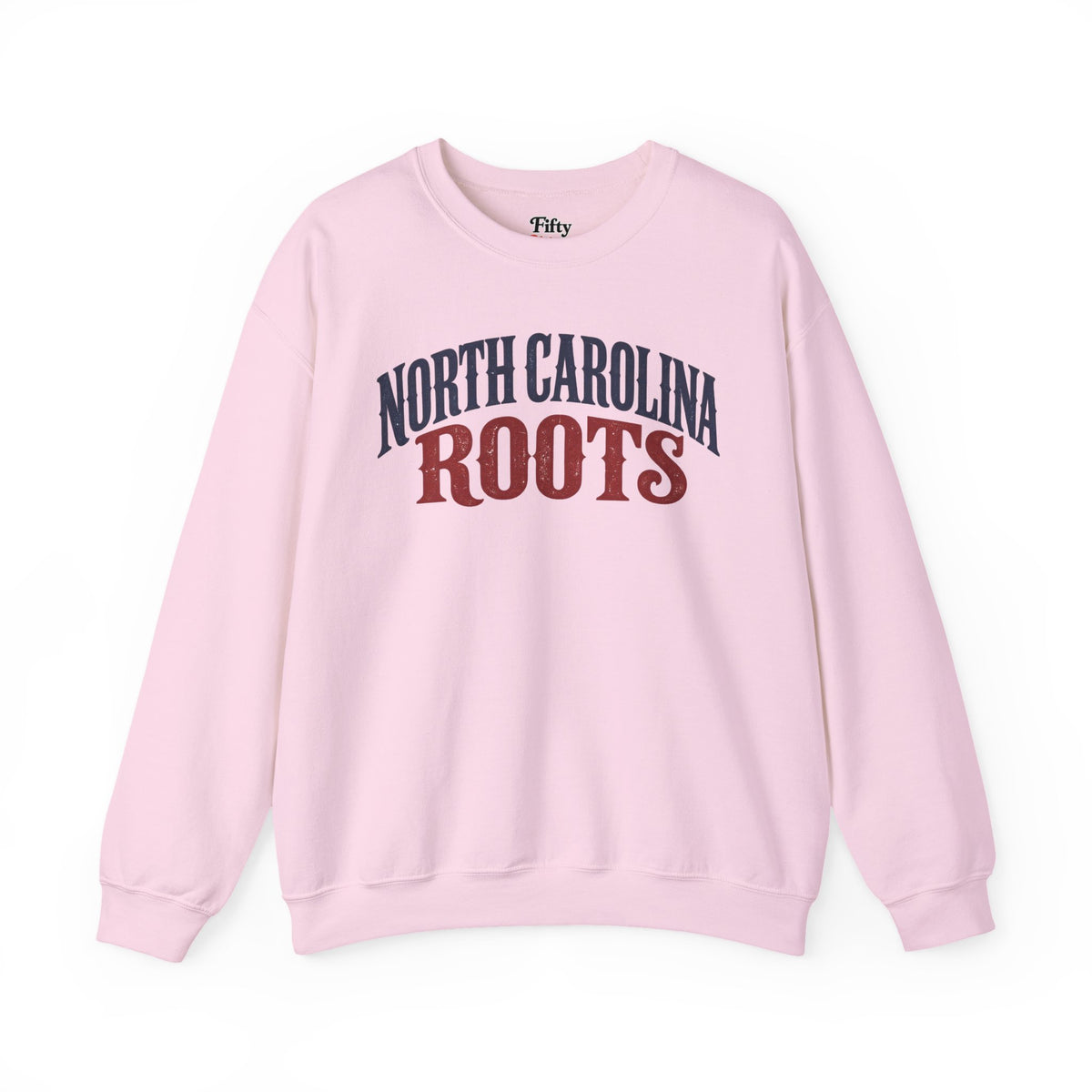 North Carolina Roots Unisex Crewneck Sweatshirt State Name Graphic