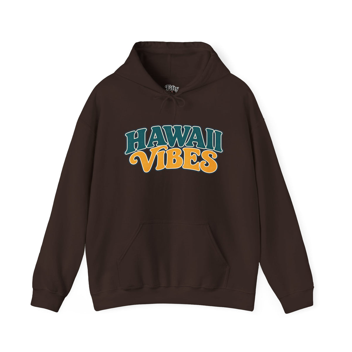 Hawaii Vibes Unisex Hoodie State Name Graphic