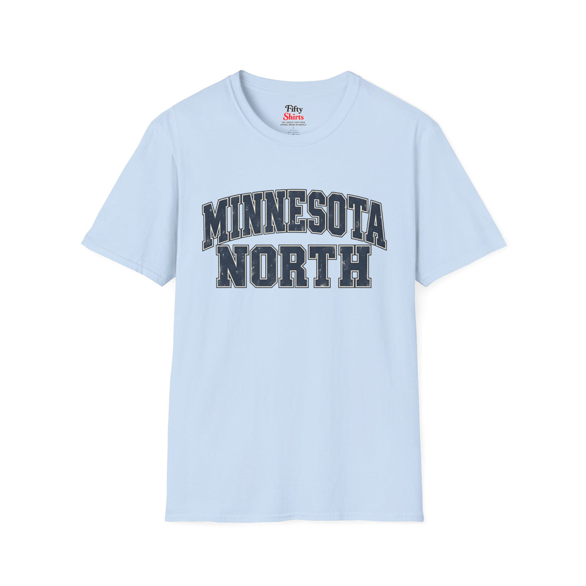 Minnesota North Unisex Softstyle T Shirt State Name Graphic Tee