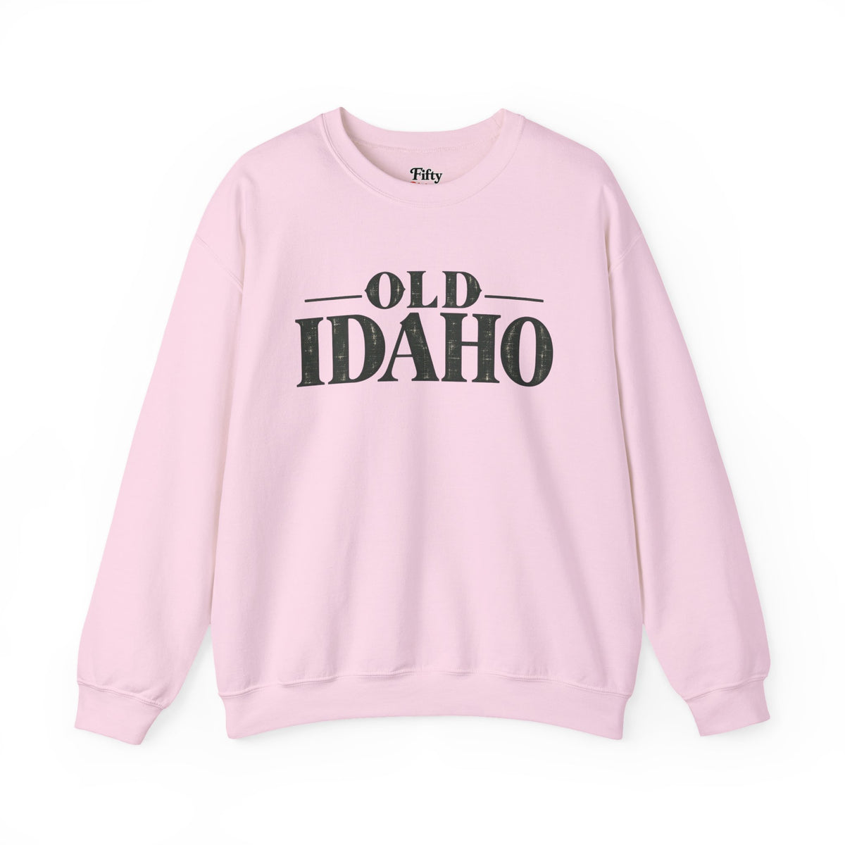 Old Idaho Unisex Crewneck Sweatshirt State Name Graphic
