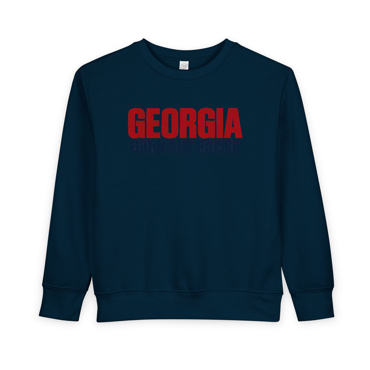 Georgia Born and Raised Minimal Modern Unisex Toddler Sweatshirt
