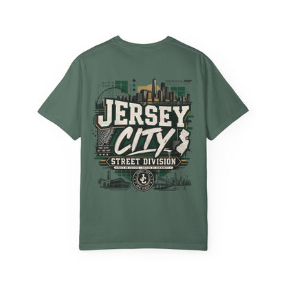 New Jersey City Street Division Unisex Comfort Color 1717 Streetwear Graphic Tee