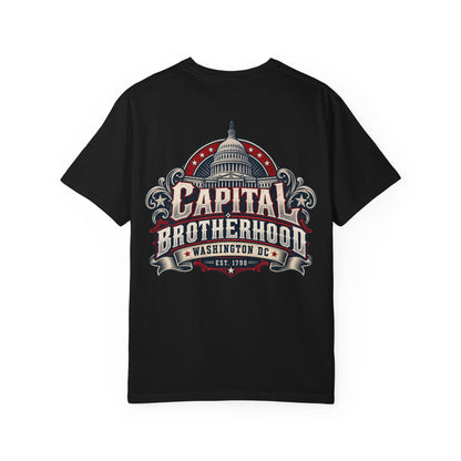 Washington DC Capital Brotherhood Unisex Comfort Color 1717 Streetwear Graphic Tee