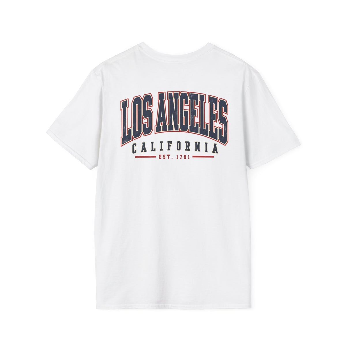 Los Angeles Varsity  Est. 1781 Unisex Softstyle Graphic Tee