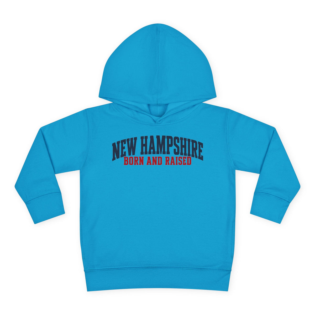 New Hampshire Born and Raised Minimal Heritage Unisex Pullover Fleece Hoodie