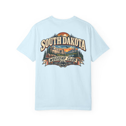 South Dakota Weekend Club Unisex Comfort Color 1717 Streetwear Graphic Tee