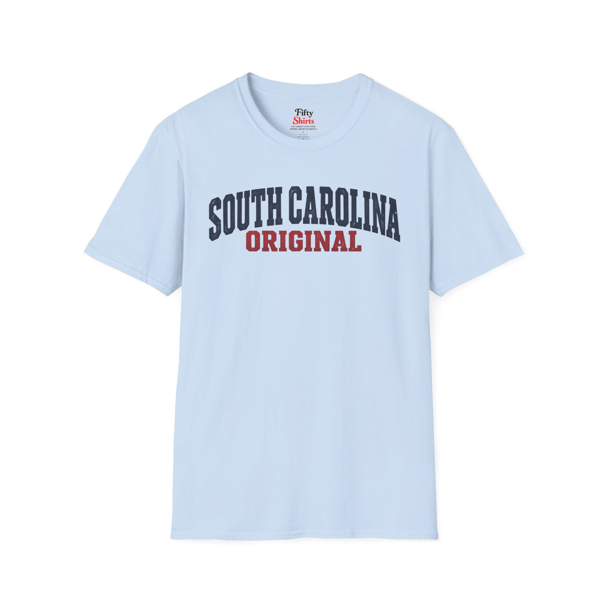 South Carolina Original Unisex Softstyle T Shirt State Name Graphic Tee