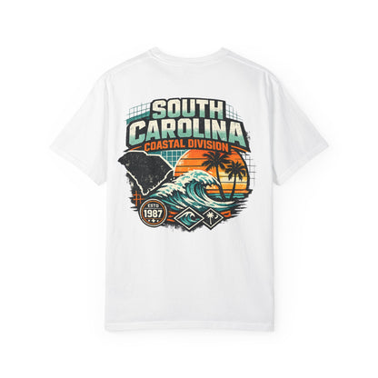 South Carolina Coastal Division Unisex Comfort Color 1717 Streetwear Graphic Tee