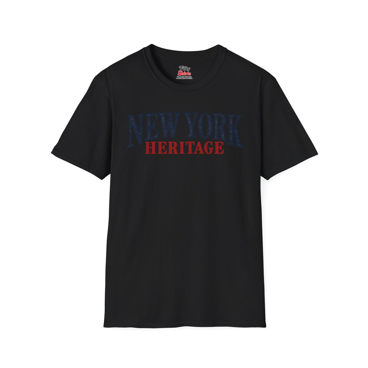 New York Heritage Unisex Softstyle T Shirt State Name Graphic Tee