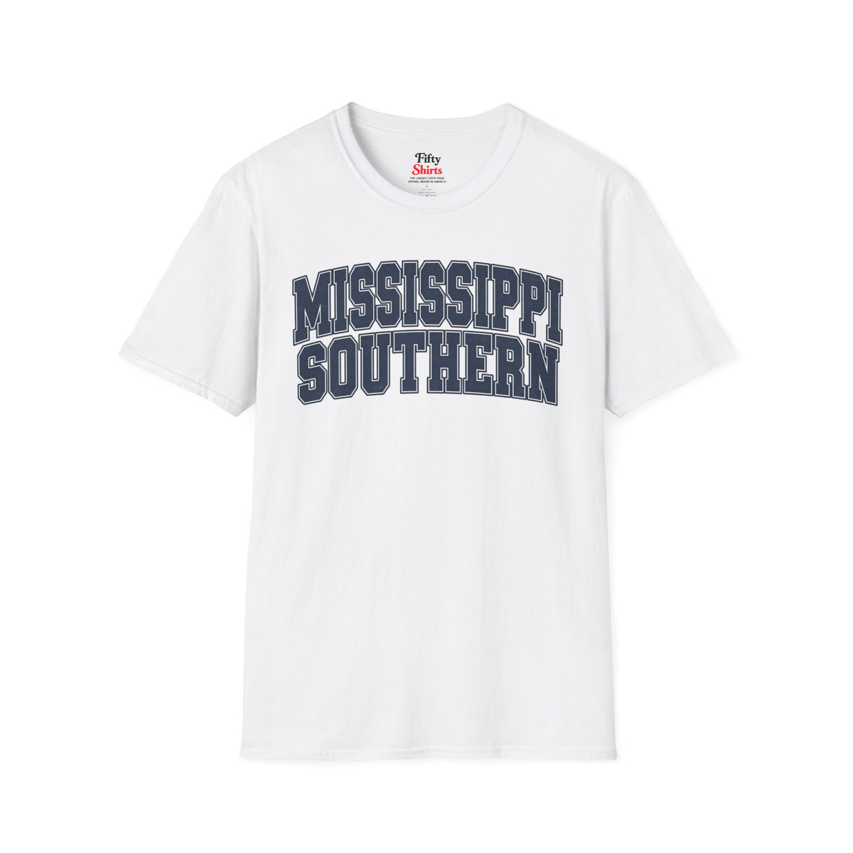 Mississippi Southern Unisex Softstyle T Shirt State Name Graphic Tee