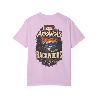 Arkansas Backwoods Unisex Comfort Color 1717 Streetwear Graphic Tee