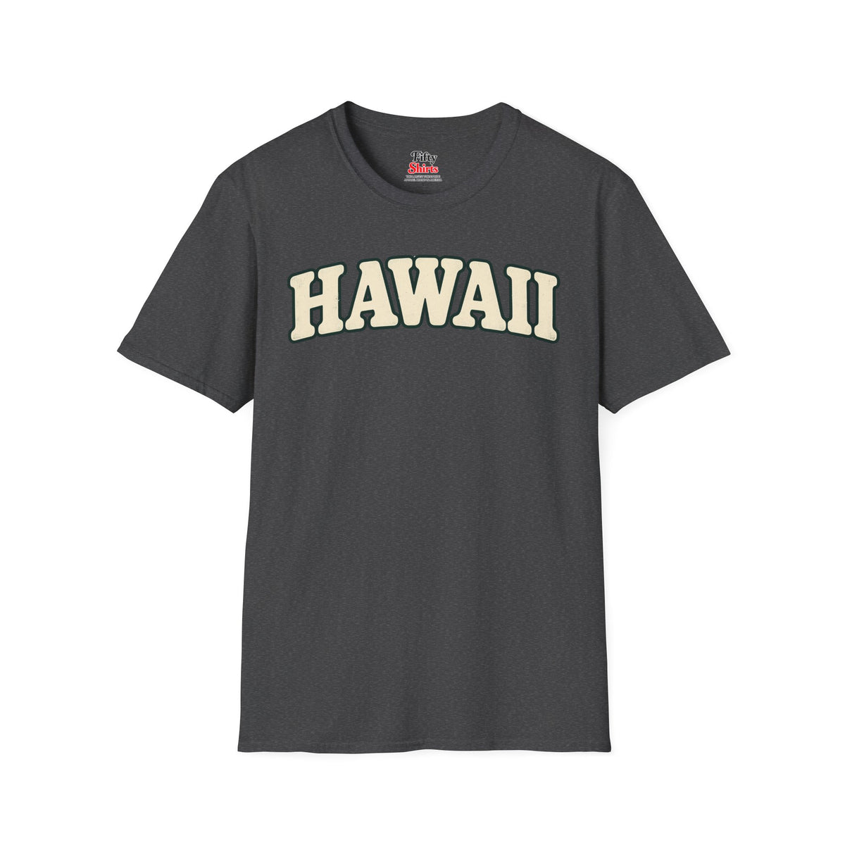 Hawaii Unisex Softstyle T Shirt State Name Graphic Tee