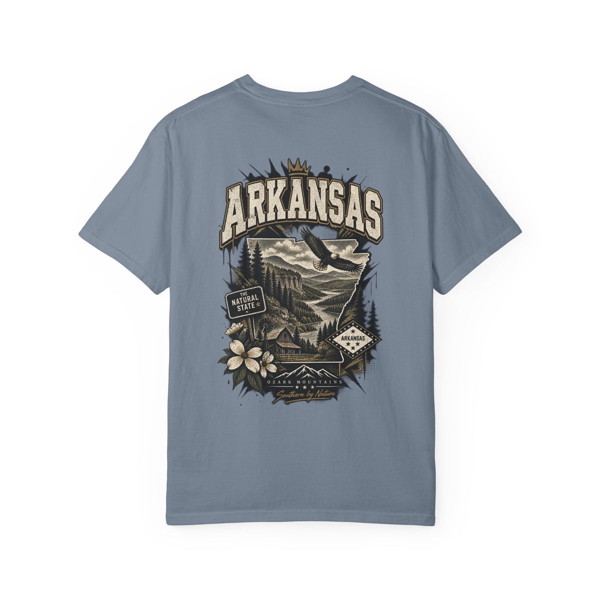 Arkansas Street Culture Unisex Comfort Color 1717 Streetwear Graphic Tee